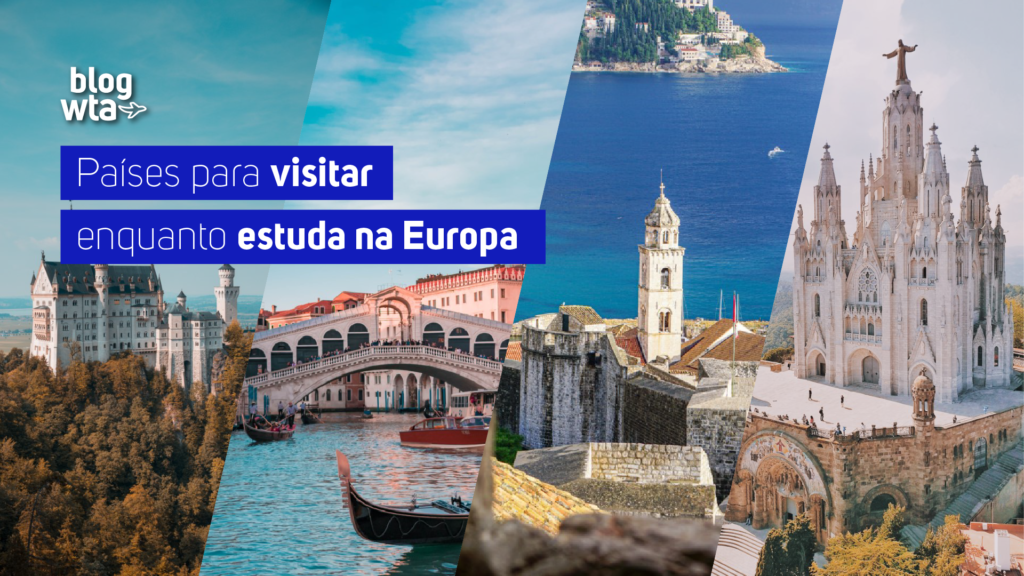 Países para visitar enquanto estuda na Europa